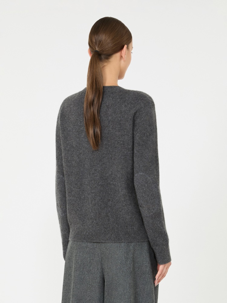 Yak yarn crew-neck sweater - MEDIUM GREY - Max Mara - 3