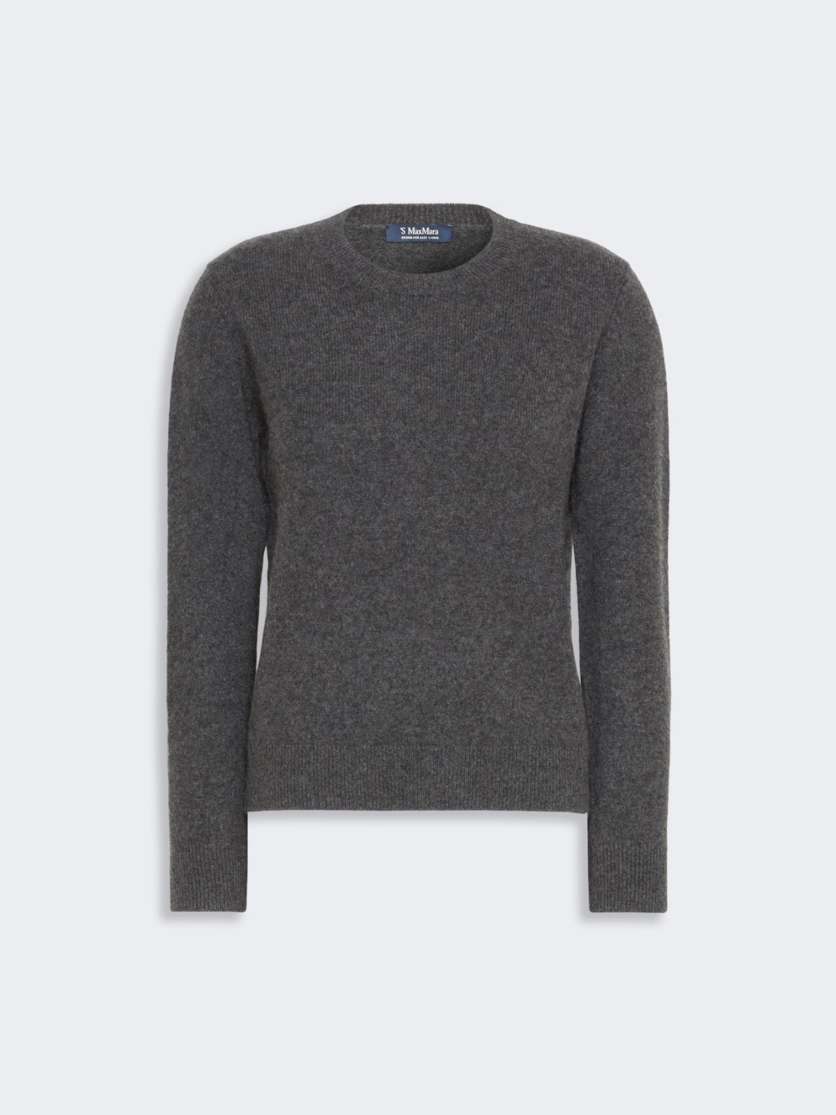 Yak yarn crew-neck sweater - MEDIUM GREY - Max Mara - 5
