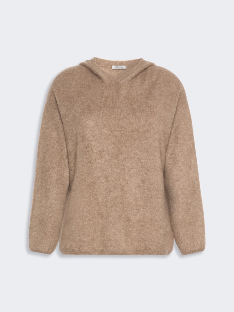 Brushed cashmere hoodie - CLAY - Max Mara - 5