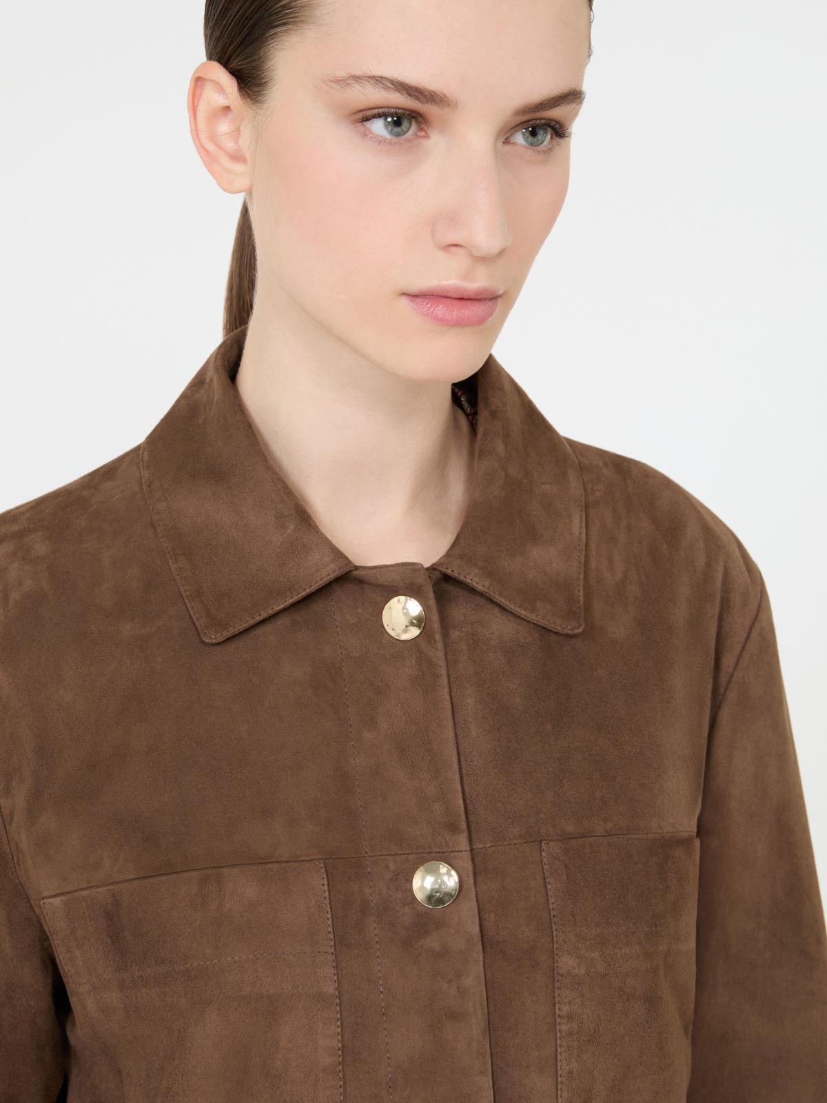 아비소 레더 자켓 - MUD - Max Mara - 4