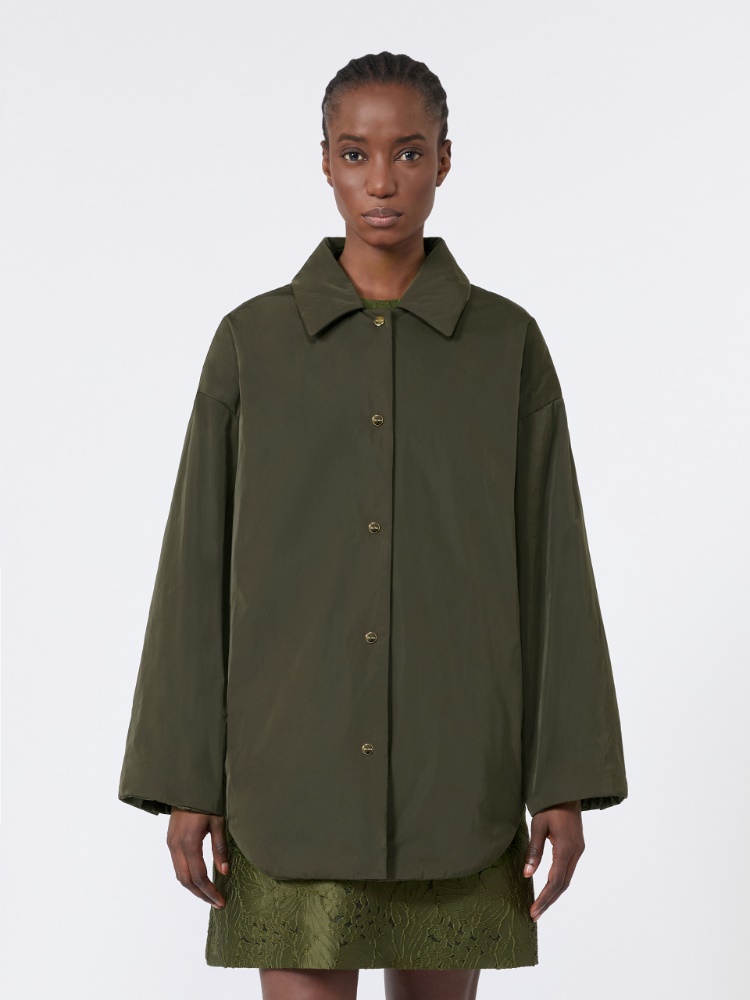 Wendbare wattierte Jacke aus Radzmir und wasserabweisendem Gewebe