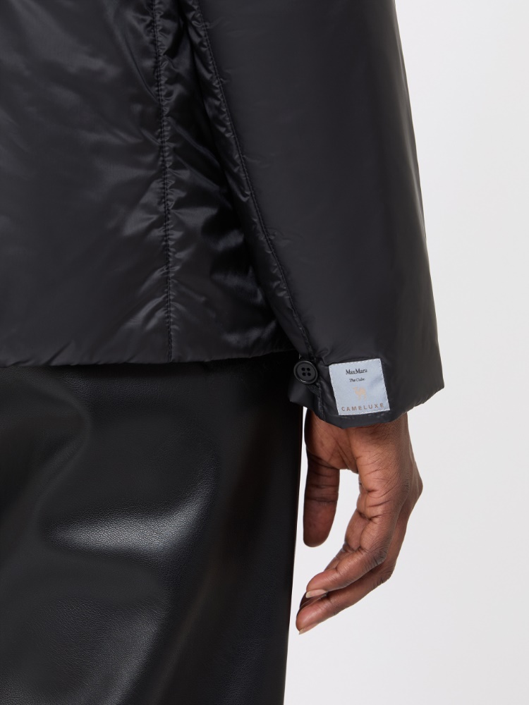 Padded water-repellent hooded jacket - BLACK - Max Mara - 5