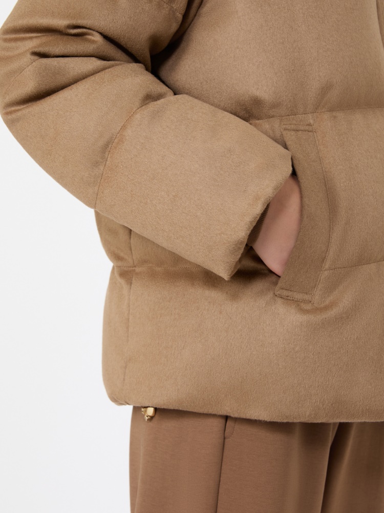 Reversible camel puffer jacket - CAMEL - Max Mara - 4
