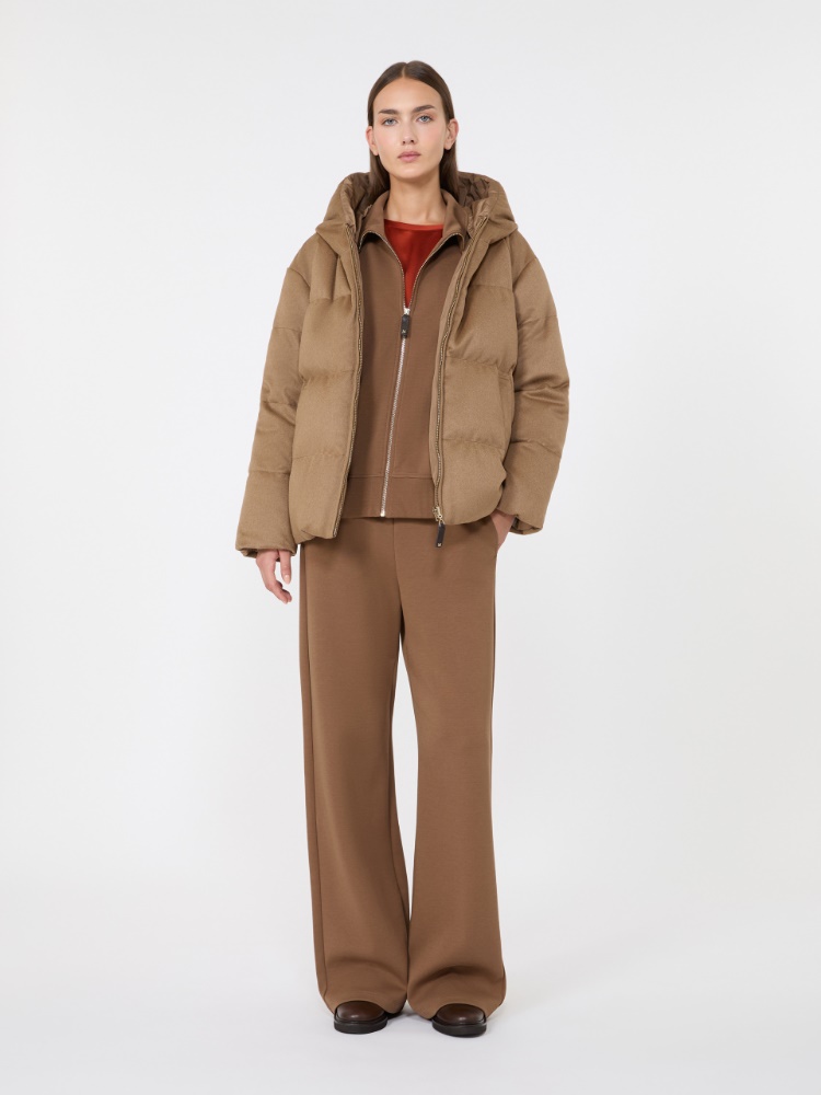 Reversible camel puffer jacket - CAMEL