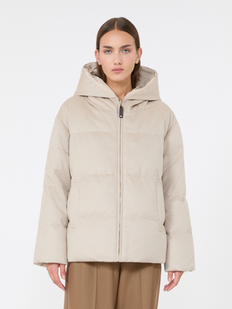 Reversible camel puffer jacket - ALBINO - Max Mara - 2