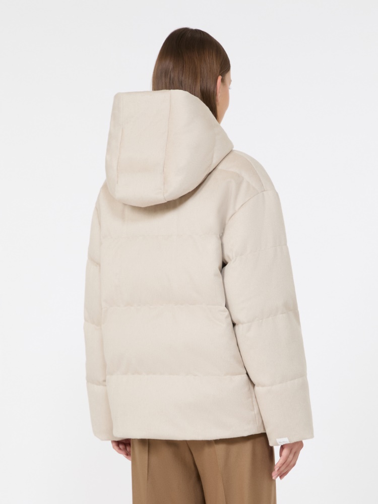 Reversible camel puffer jacket - ALBINO - Max Mara - 3
