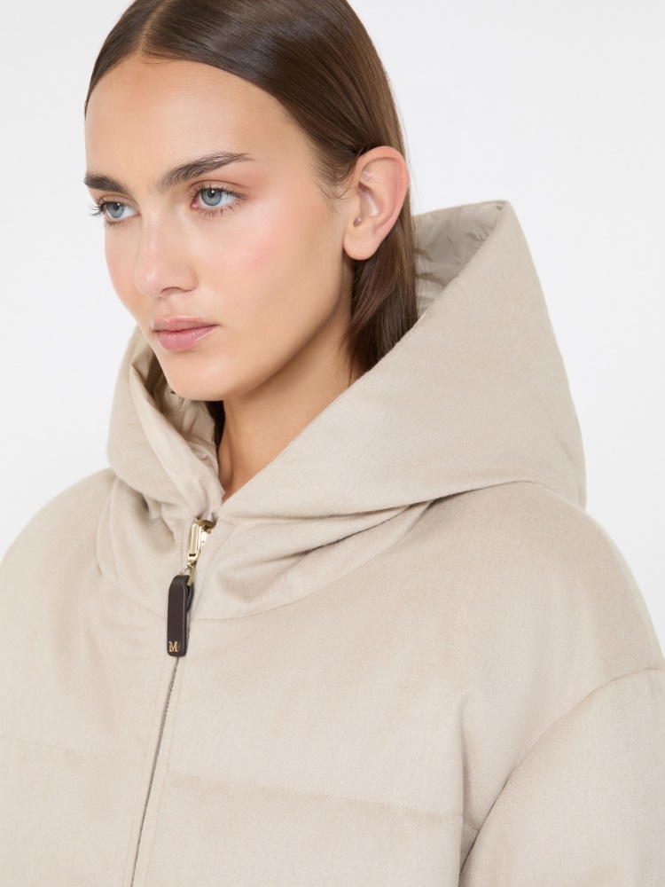 Reversible camel puffer jacket - ALBINO - Max Mara - 4