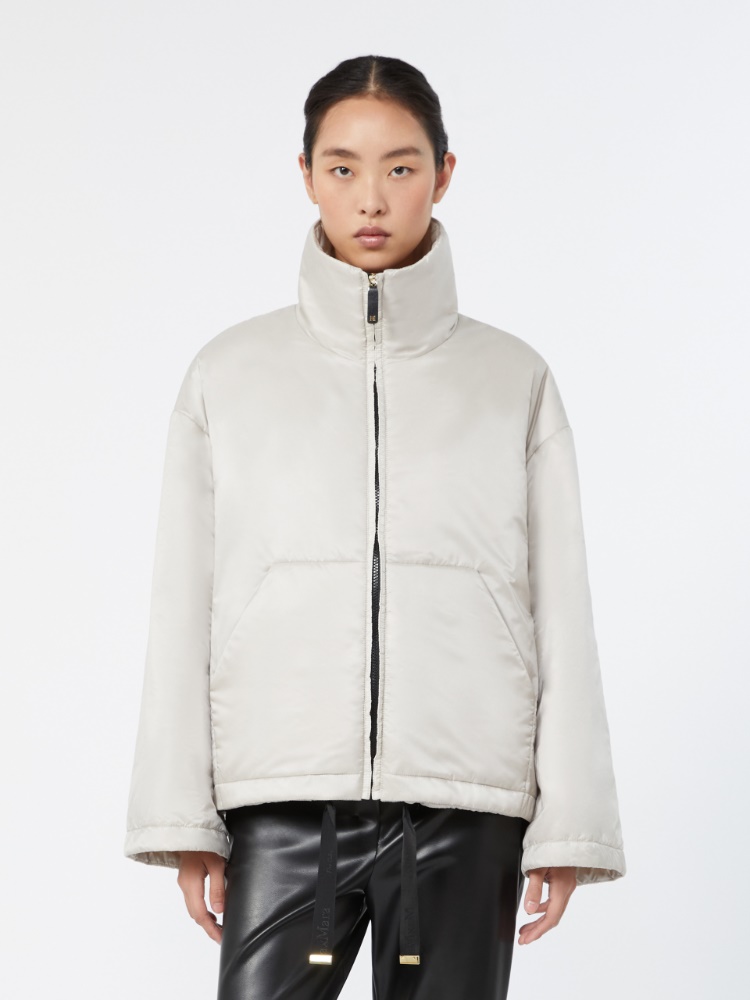 Short padded jacket in water-repellent fabric - ICE - 2