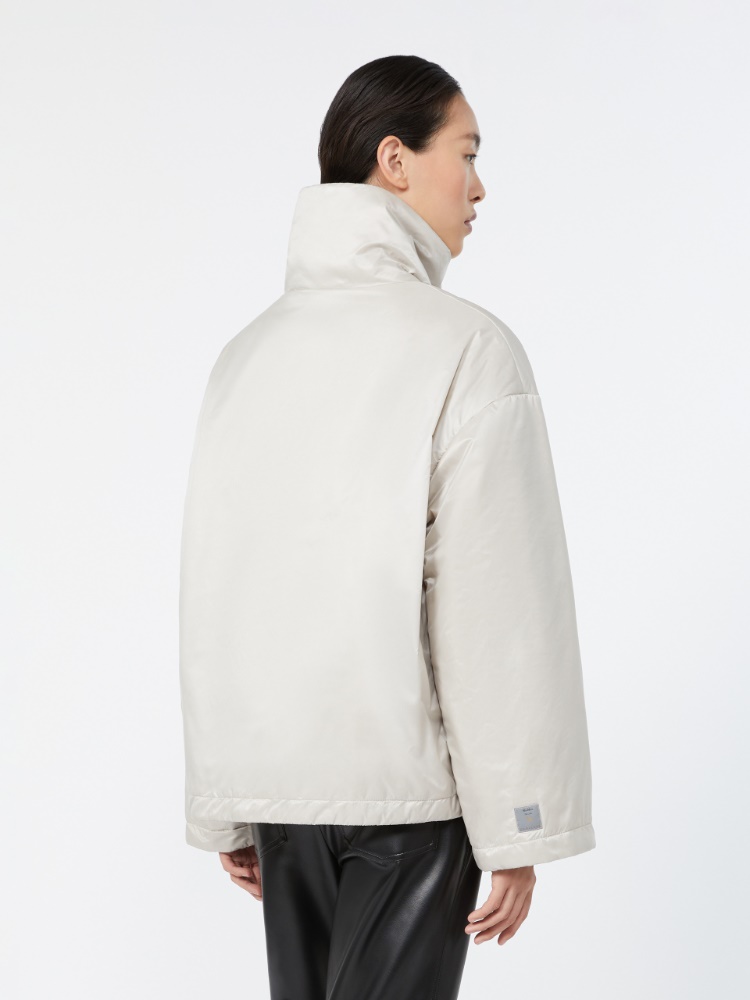 Short padded jacket in water-repellent fabric - ICE - 3