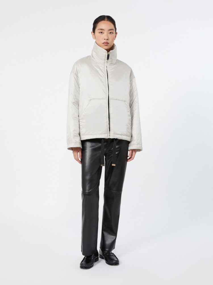 Short padded jacket in water-repellent fabric - ICE - 1