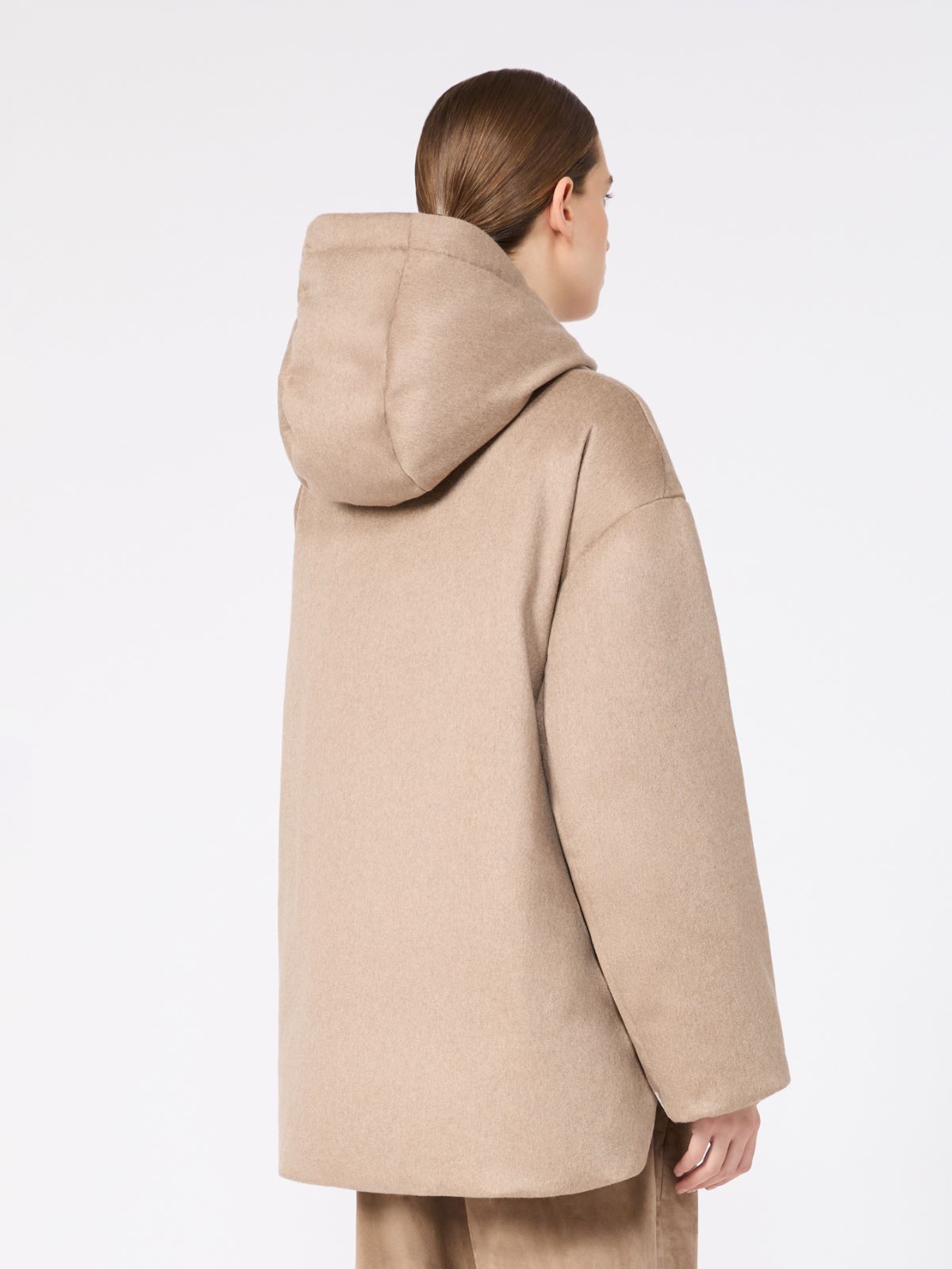 Reversible cashmere puffer jacket - CLAY - Max Mara - 3