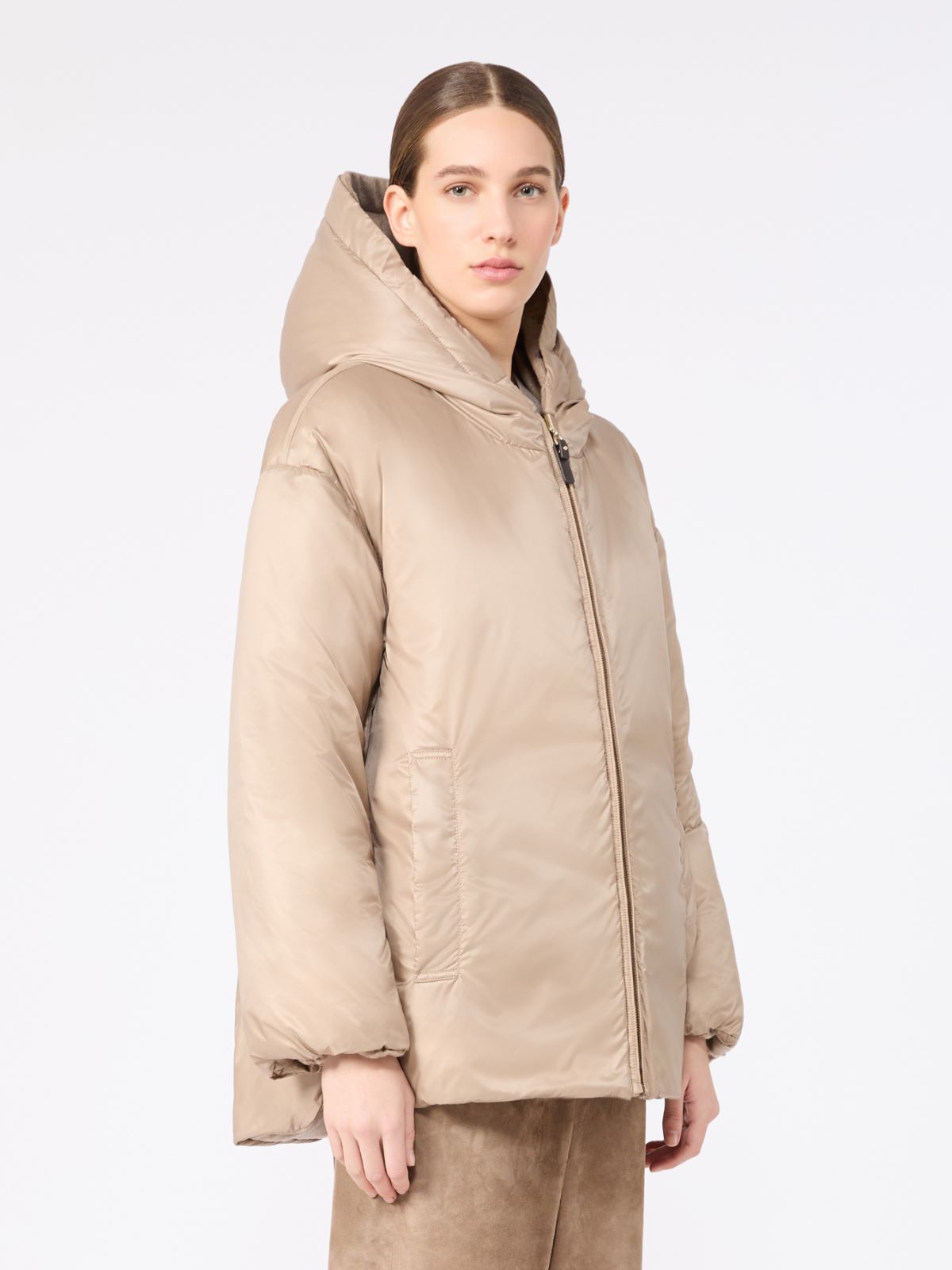 Reversible cashmere puffer jacket - CLAY - Max Mara - 5