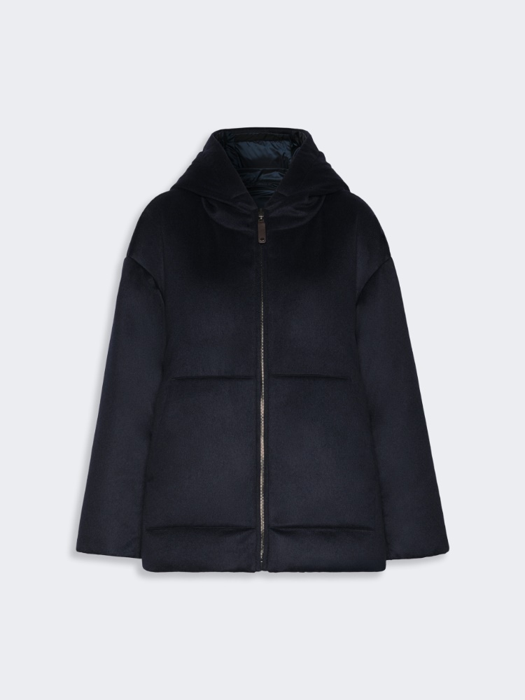 Reversible cashmere puffer jacket - MIDNIGHTBLUE - Max Mara - 6
