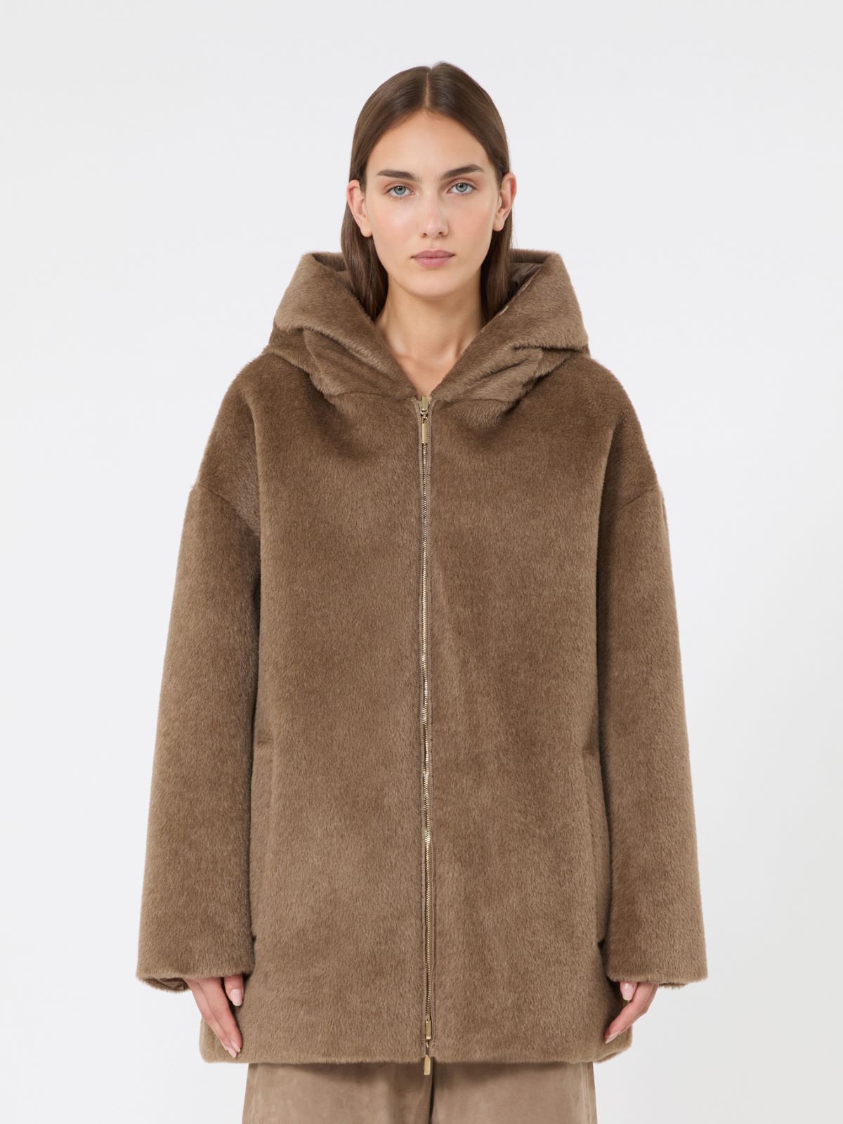 Imbottito reversibile ampio in lana e alpaca - HONEY - Max Mara - 2