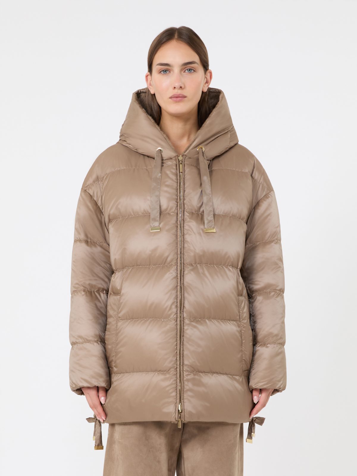 Imbottito reversibile ampio in lana e alpaca - HONEY - Max Mara - 4