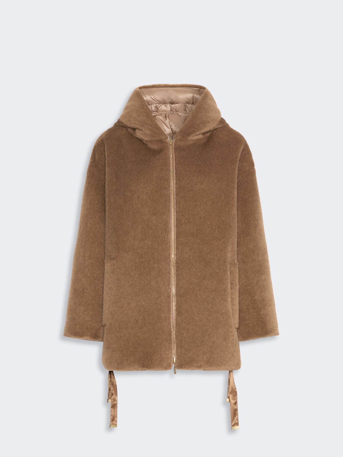Imbottito reversibile ampio in lana e alpaca - HONEY - Max Mara - 6