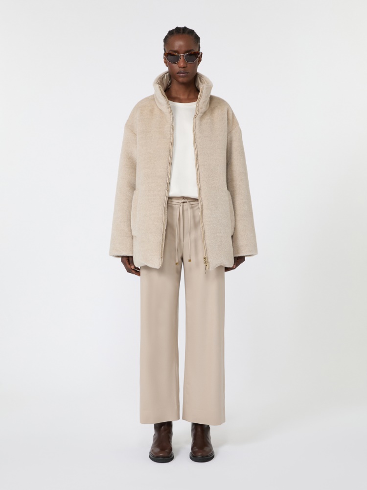 Imbottito reversibile in lana e alpaca - ALBINO