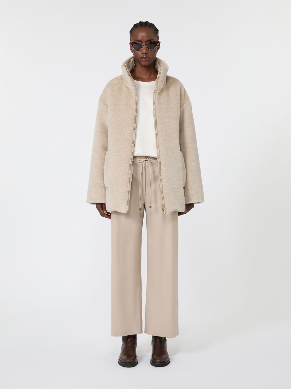 Imbottito reversibile in lana e alpaca - ALBINO - Max Mara