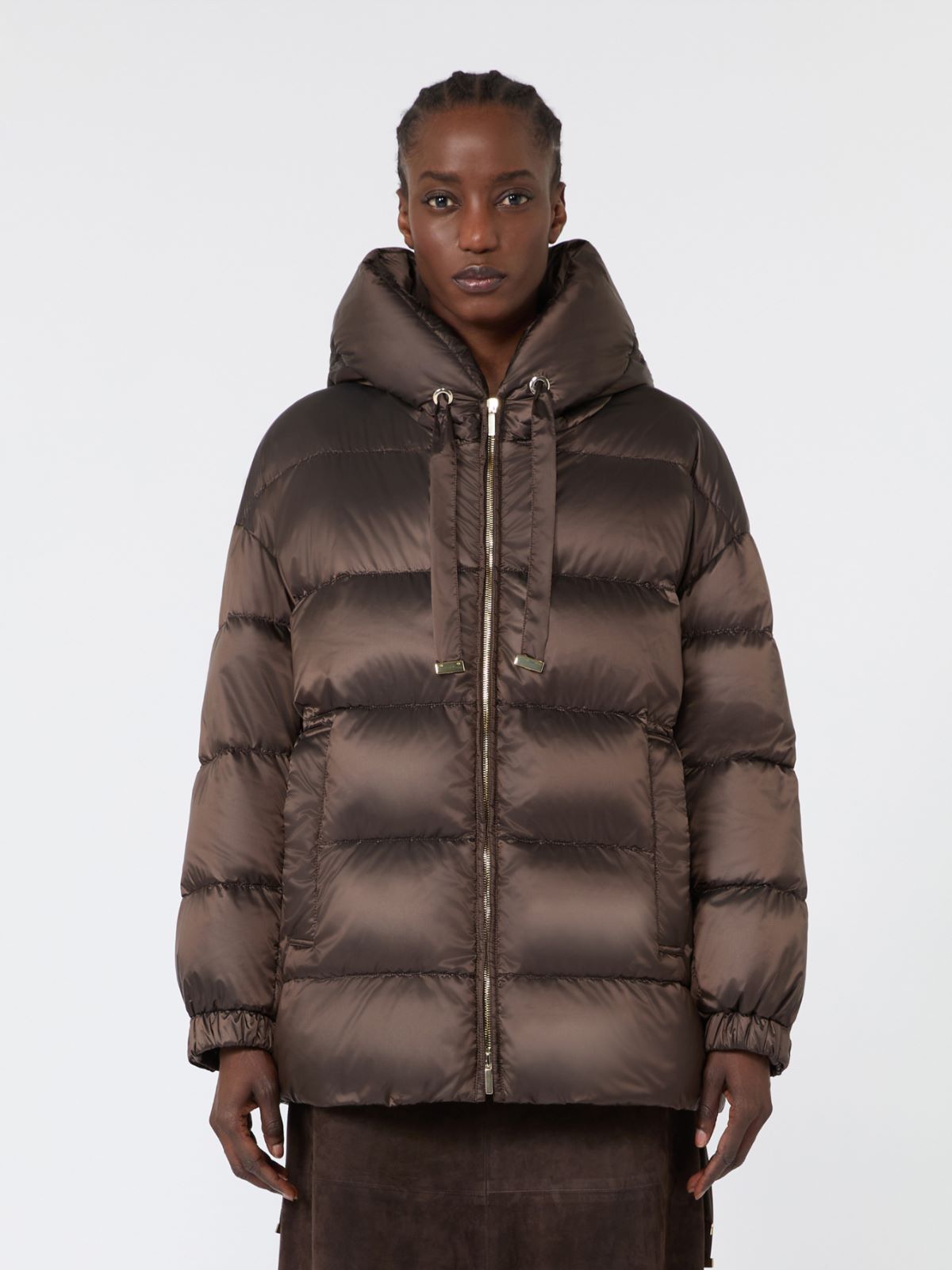 [더 큐브] 아리에테 발수 패딩 - MUD - Max Mara - 2