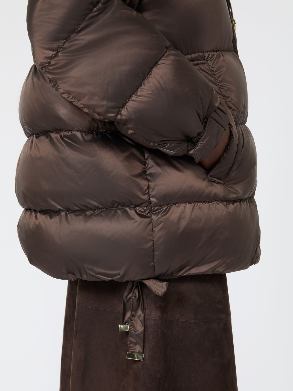 [더 큐브] 아리에테 발수 패딩 - MUD - Max Mara - 4