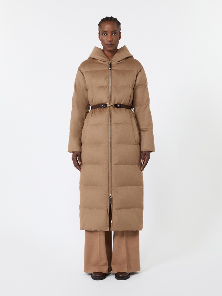 Long reversible puffer in camel - CAMEL - Max Mara - 2