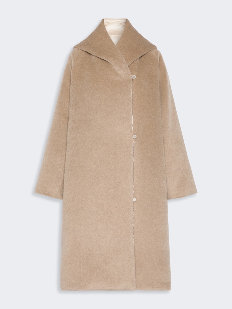 Imbottito reversibile in alpaca e lana dalla texture morbida - BEIGE - Max Mara - 5