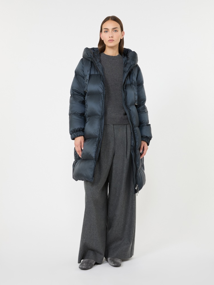 Quilted water-repellent plain-weave puffer + MIDNIGHTBLUE - Max Mara
