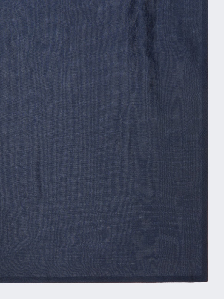 Silk-blend shawl - ULTRAMARINE - 2
