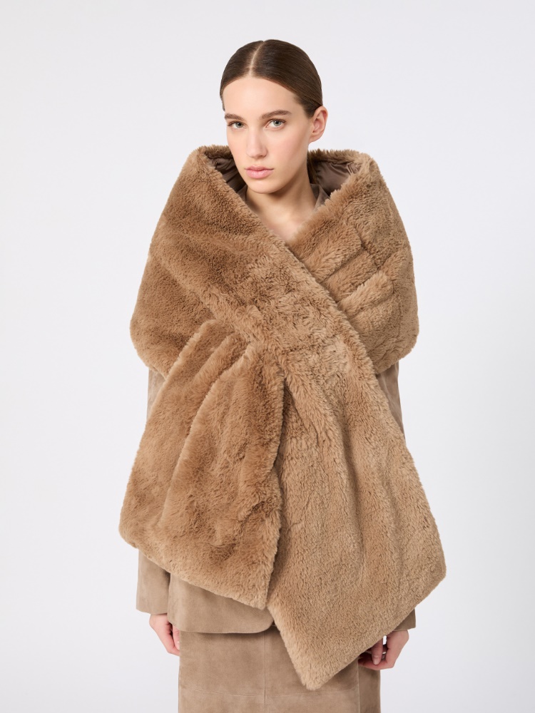 Water-repellent canvas padded stole - CLAY - Max Mara - 2