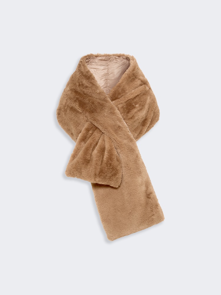 Water-repellent canvas padded stole - CLAY - Max Mara