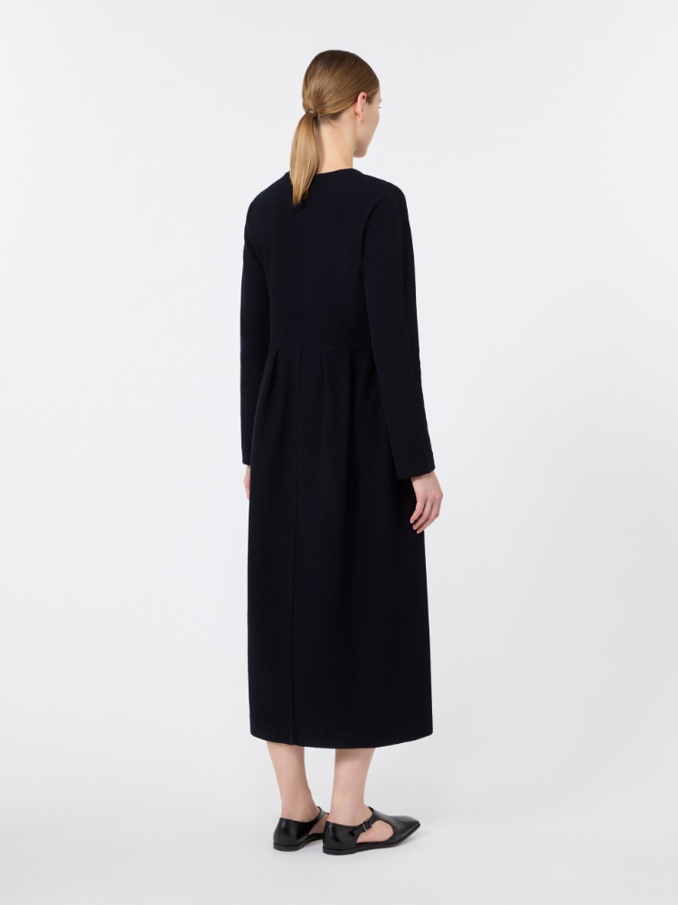 Bouclé-look jersey dress - ULTRAMARINE - Max Mara - 3