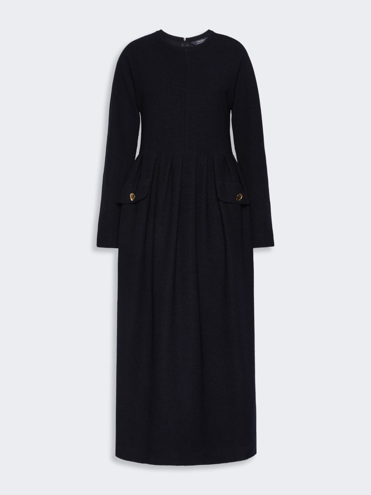 Bouclé-look jersey dress - ULTRAMARINE - Max Mara - 5