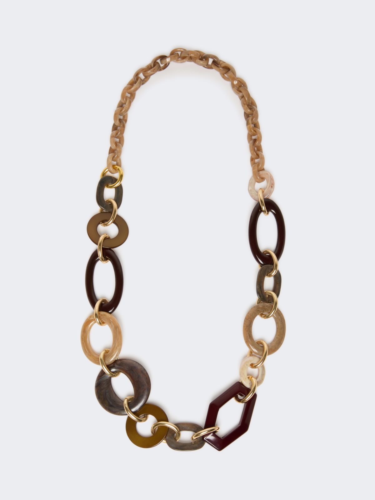 Long resin and metal necklace - CLAY - Max Mara