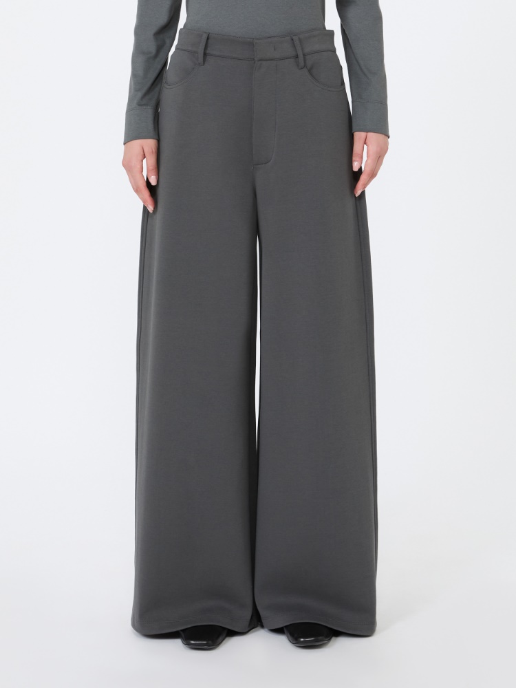 [アルバ] コットン ジャージー パンツ - DARK GREY - Max Mara - 2
