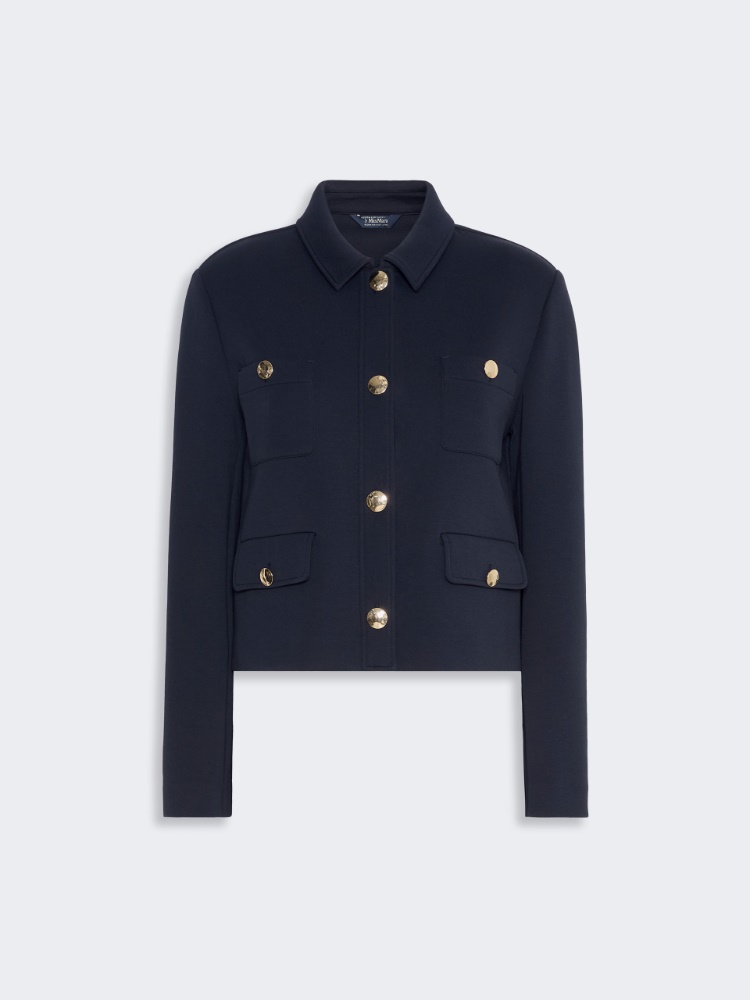 [サバト] スキューバ ジャージー ジャケット - ULTRAMARINE - Max Mara - 5