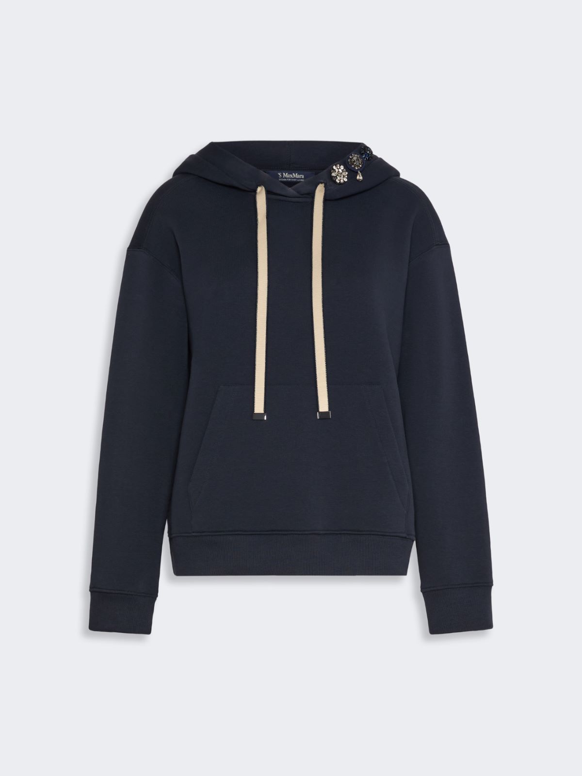 Jersey hoodie - ULTRAMARINE - Max Mara - 5