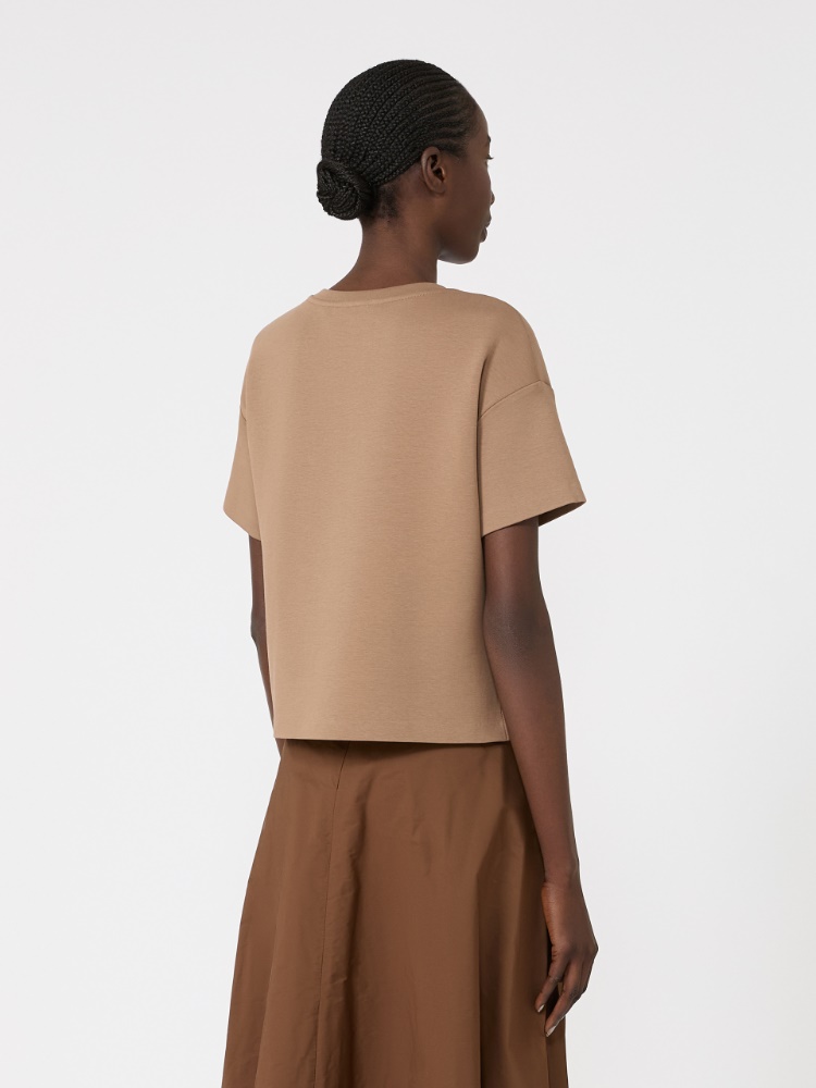 [ブッソラ] スキューバ ジャージー Tシャツ - CAMEL - マックスマーラ公式サイト - 3