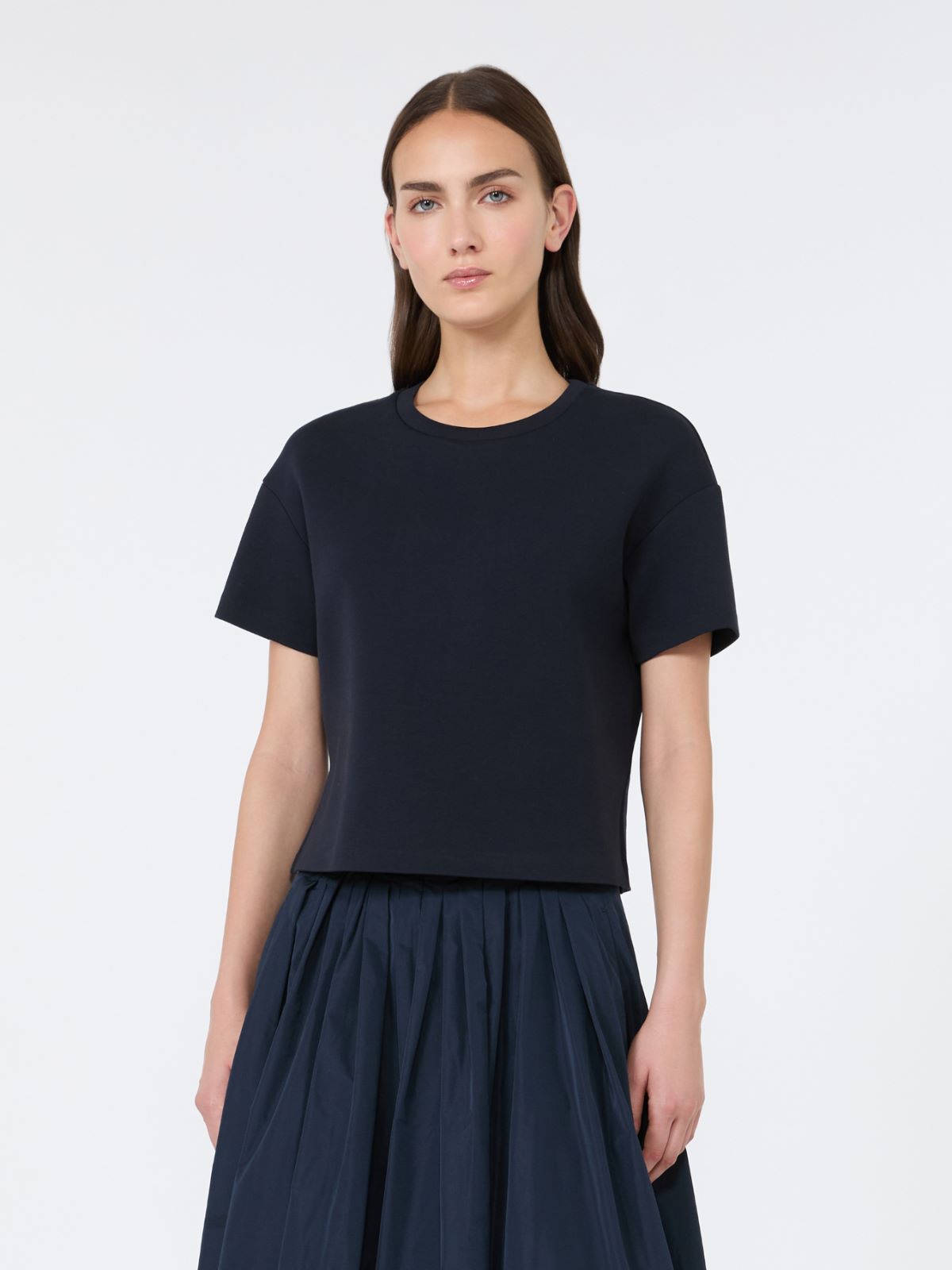 [ブッソラ] スキューバ ジャージー Tシャツ - ULTRAMARINE - Max Mara - 2