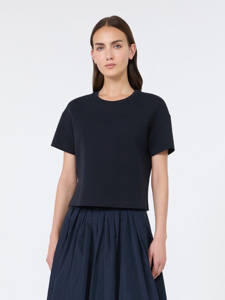 [ブッソラ] スキューバ ジャージー Tシャツ - ULTRAMARINE - Max Mara - 2