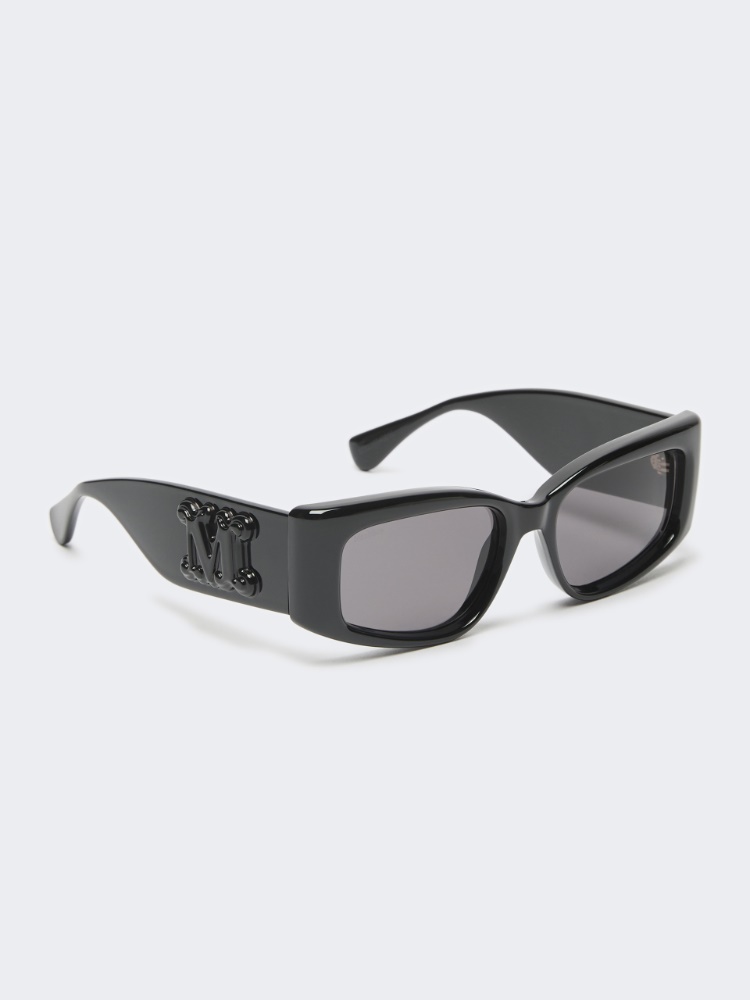 Rectangular sunglasses - BLACK - Max Mara - 2