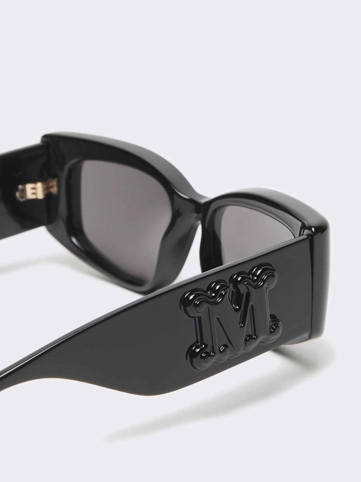 Rectangular sunglasses - BLACK - Max Mara - 3