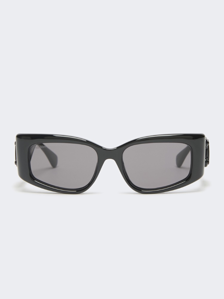 Rectangular sunglasses - BLACK