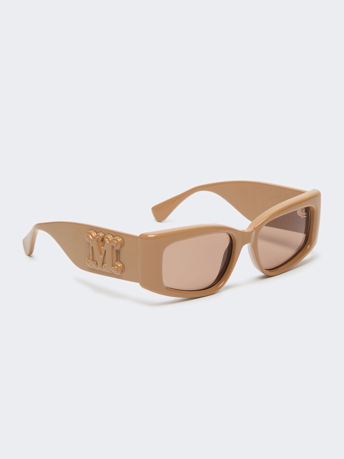 Rectangular sunglasses - CAMEL - Max Mara - 2