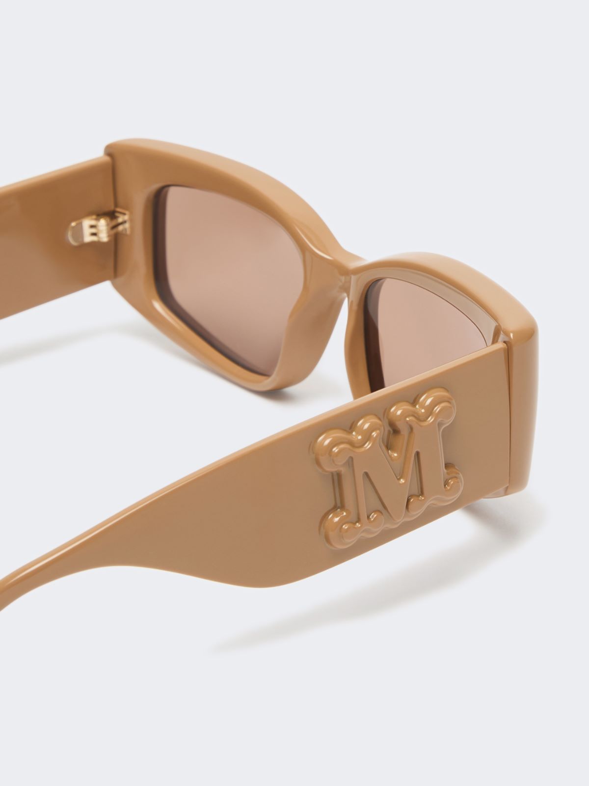 Rectangular sunglasses - CAMEL - Max Mara - 3