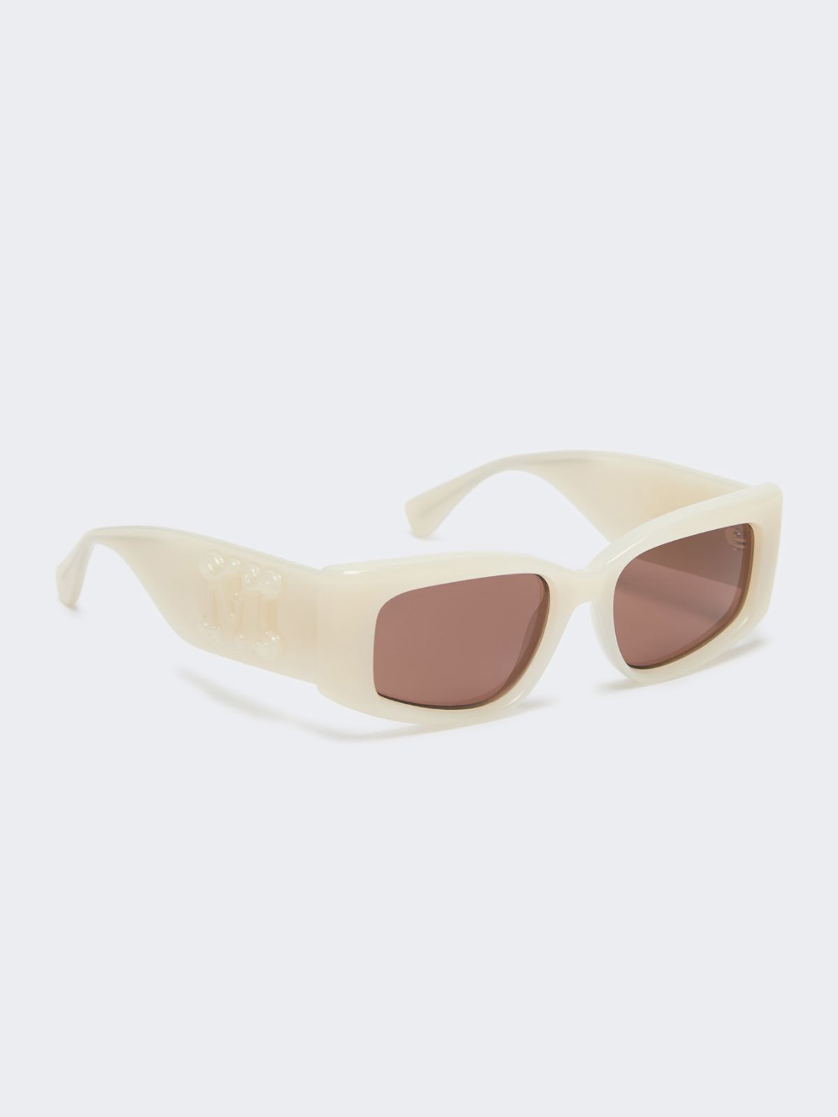 Rectangular sunglasses - WHITE - Max Mara - 2