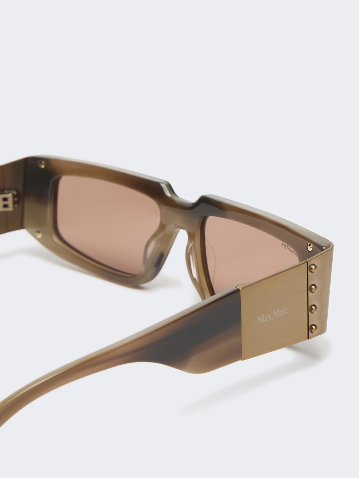 Mask sunglasses - BEIGE SHADED - Max Mara - 3
