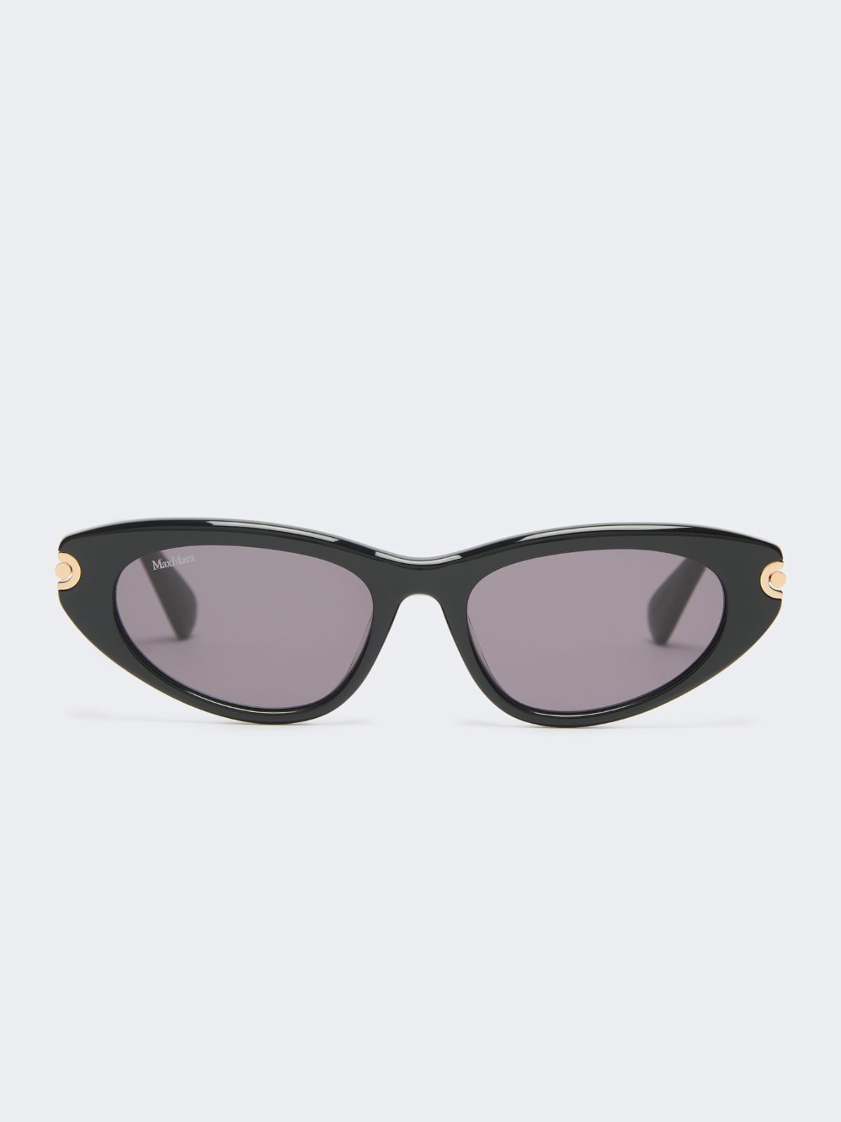 Cat-eye sunglasses - BLACK
