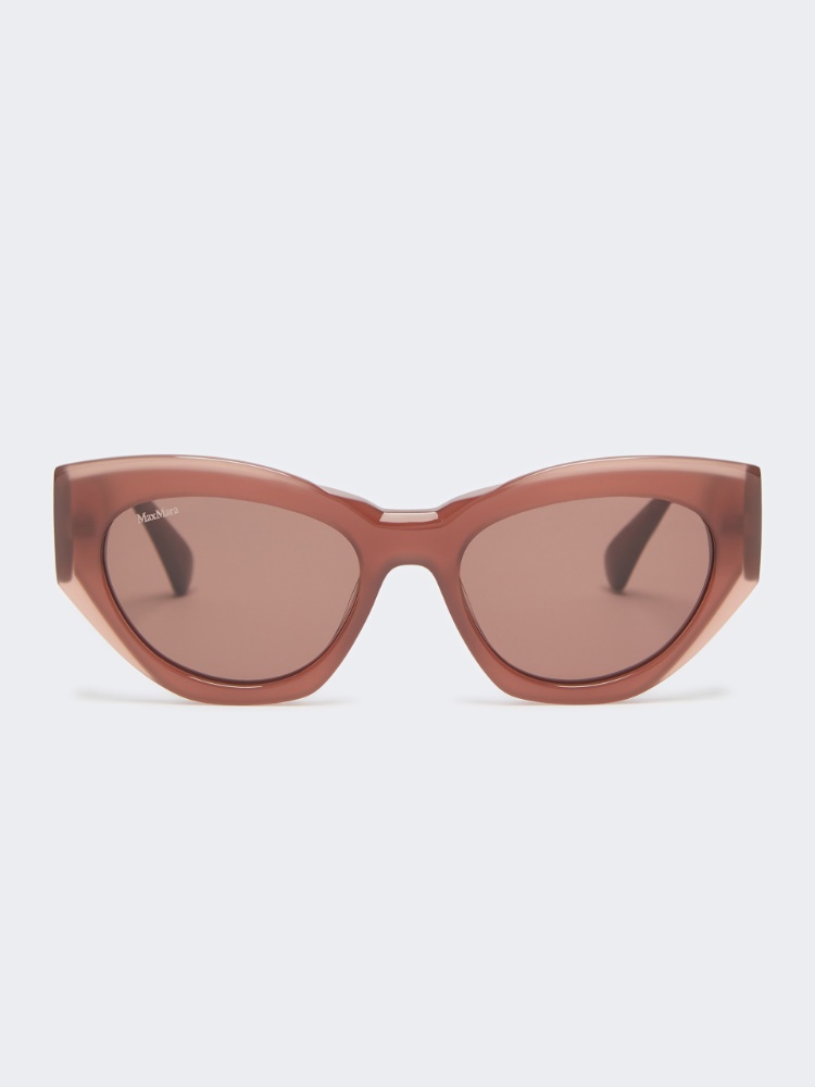 Butterfly sunglasses - DARK RED